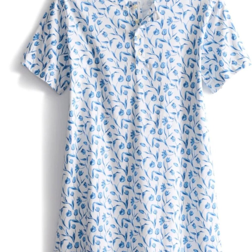 Vera Bradley Outlet Henley Night Dress -                         FITS LIKE A M/L